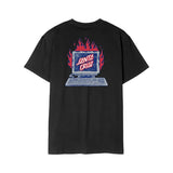 Santa Cruz Self Destruct Tee - Black