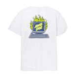 Santa Cruz Self Destruct Tee - White